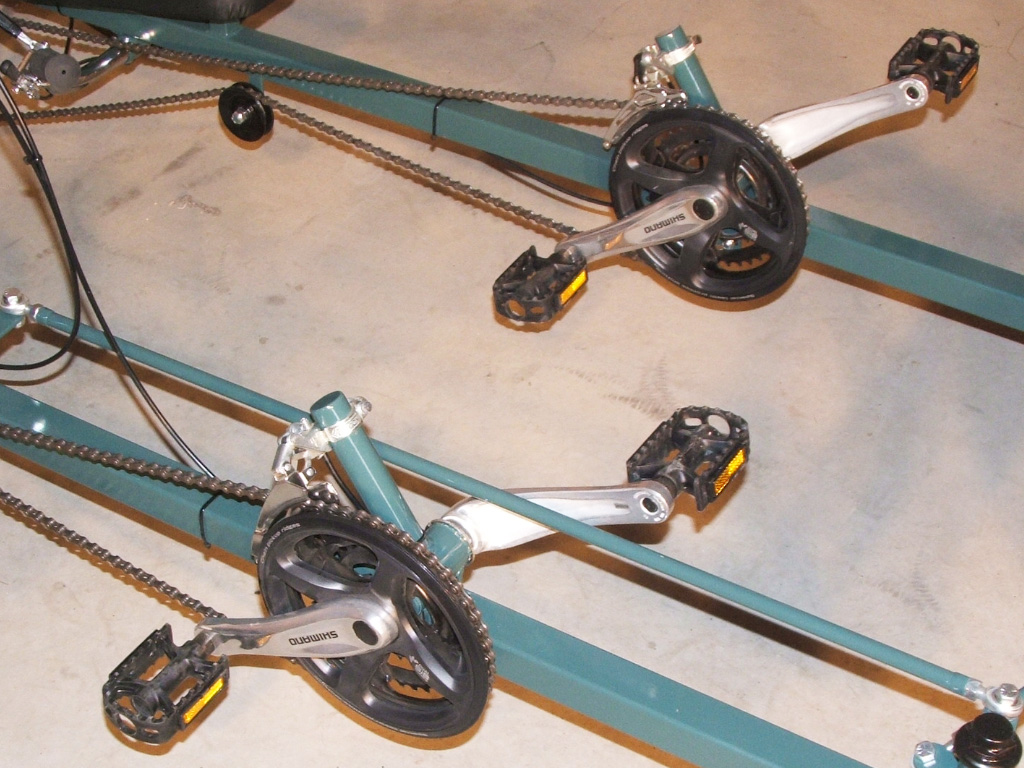 Sociable Tandem Trike - sociable tandem plans